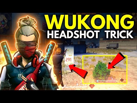 Wukong headshot trick for free fire max | Free Fire Auto Headshot Trick 2023 | Garena Free Fire