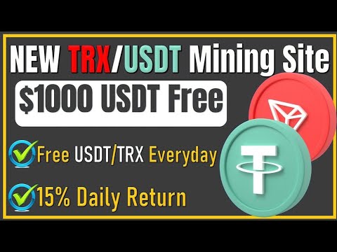 New USDT mining site Register to get 1000 USDT 😱 | usdt mining site | make money online