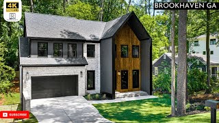 MUST SEE Stunningly ULTRA Modern Brand New Home For Sale in Brookhaven GA