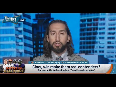 FIRST THINGS FIRST | Nick Wright DEFENDS Cincinnati Bengals , They Are TRUE CONTENDERS | NFL