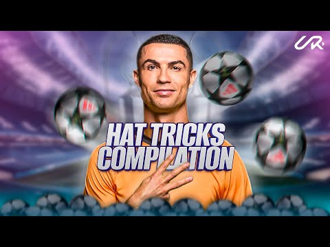 All my HAT-TRICKS in the UEFA Champions League... with special CR7 stickers!