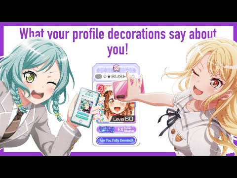 BanG Dream! || What Your Profile Decorations Say About You!