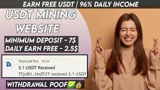 New USDT Site 2024 | Best Usdt Investment Website | New Usdt Mining Site | New Usdt ...982 views