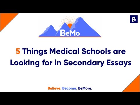 5 Things Medical Schools are Looking for When Reading Your Secondary Essays