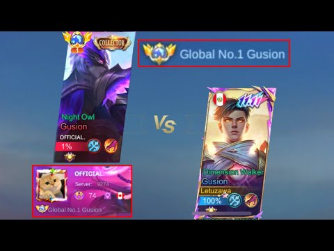 LETUZAWA vs GLOBAL 1 GUSION (King of Gusion)🔥 WHO WILL WIN??