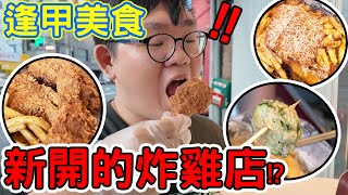 你吃過這些逢甲美食了嗎？！逢甲夜市的全新炸雞店！？鍋氣十足的炒麵以及麻辣滷味