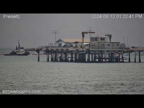 Avila Beach Boat Recovery Operation - 805 Webcams - June 12 2024