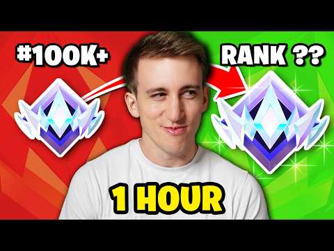 1 Hour to Rank Up in UNREAL Fortnite