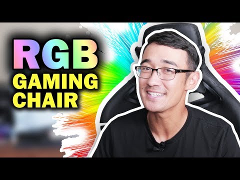 I Got an RGB Gaming Chair! (GAMDIAS Review)