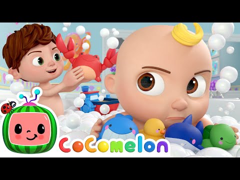 Bubble Bath Song with Sea Animals!  🛀 | CoComelon Nursery Rhymes & Kids Songs