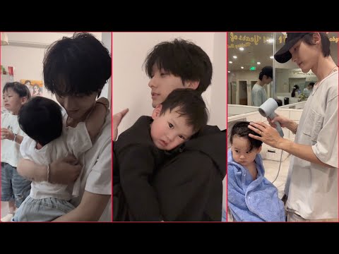 Good Daddy Take Care His Little Boy|Family Goals