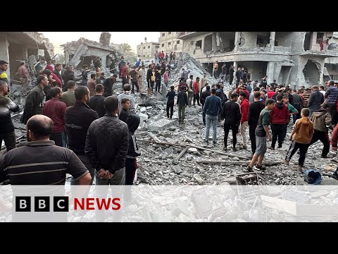 Israeli strikes on north Lebanon and Gaza kill dozens, officials and rescuers say | BBC News