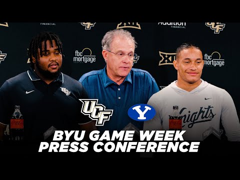 UCF Football: BYU Game Week Press Conference