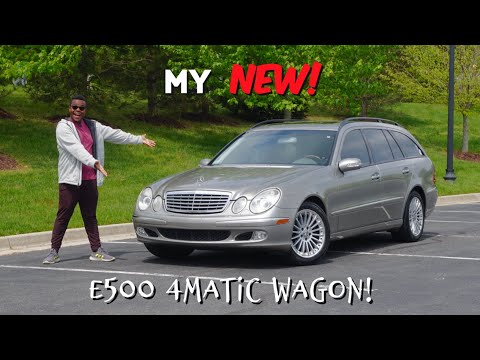 I Bought an 8-Cylinder AWD Luxury Wagon! My 2004 Mercedes-Benz E500 Wagon!