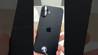 iPhone 16 Plus Black first look! #iphone16plus #black #shorts