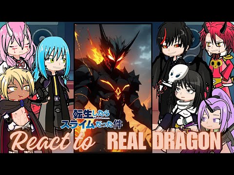 Rimuru Tempest react to garou as real dragon | slime | Gacha life 2 | one punch man saitama