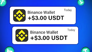 Another 3.00 USDT 🤑 ON BINANCE Wallet | FREE USDT 2024