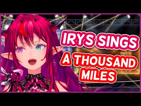 IRyS - A Thousand Miles | HololiveEN Karaoke [UNARCHIVED KARAOKE]