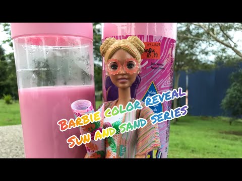 New Barbie Color Reveal Summer Holiday | Sand and Sun Series