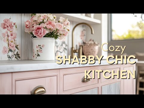 Create a Dreamy Shabby Chic Kitchen: Elegant and Cozy Decorating Idea