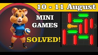 Hamster Kombat Mini Game  10 August