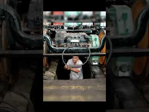 Railway Technician C&W Working #railway #technician #viral #shots #trending #c&w