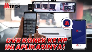 Wideview DVR Konek ke HP dengan Aplikasi Mobiletech DVR