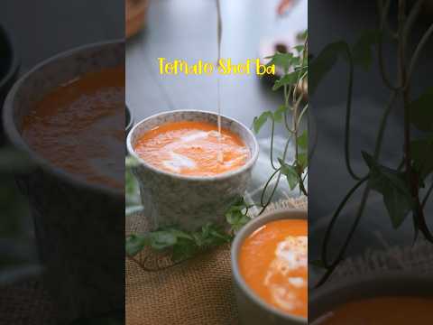 TOMATO SHORBA with aromatic warm spices! #indiansoup