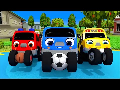 Wheels on the Bus - Baby songs - Nursery Rhymes & Kids Songs