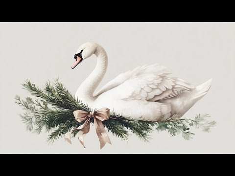 Elegant Christmas TV Art | Santa TV Art | Christmas Vintage TV Art | 18 Images | 3 Hours