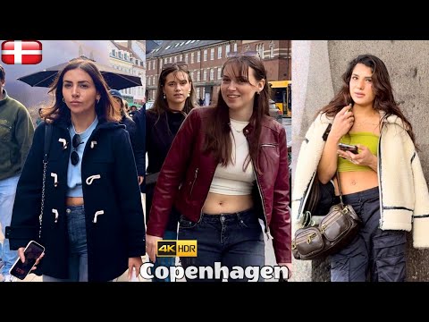 Crowded Saturday In Downtown Copenhagen 🇩🇰 Denmark, 4K Walking Tour, April 2024 | HRD-30FPS