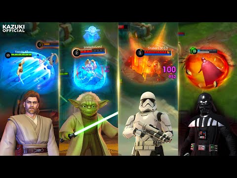 ALL 4 UPCOMING STAR WARS REVAMP SKINS | ARGUS DARTH VADER | ALUCARD OBI-WAN | YODA & JET TROOPER