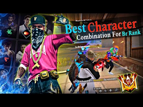 Br Rank Best Character combination | Best Character Skill For Br Rank | Character Combination