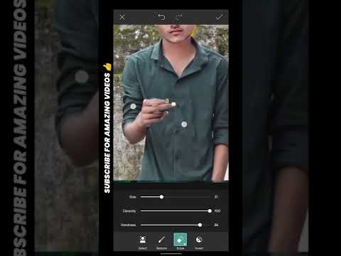 30 sec me background change photo editing in PicsArt #backgroundchangeediting #editingshorts