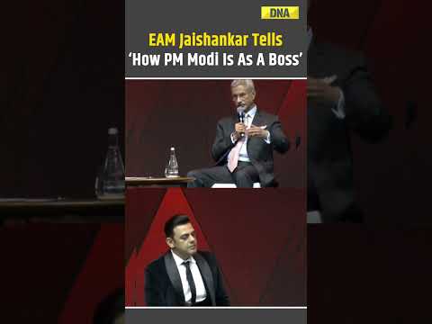 EAM Jaishankar’s Witty Response To ‘How’s PM Modi As A Boss’ Sparks Laughter #shorts #sjaishankar