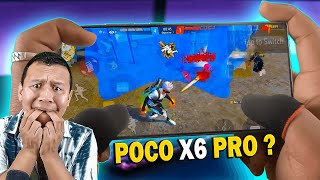 POCO X6 PRO UNBOXING 🎁AND HANDCAM 📲 SETTINGS ⚙️ HUD + SENSI + DPI [FREE FIRE HIGHLIGHTS] 😍