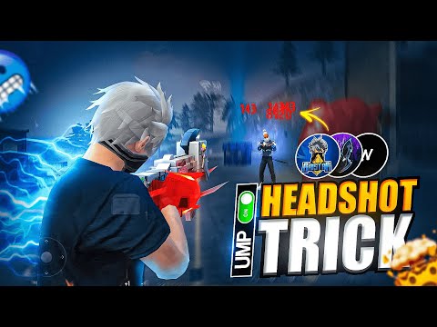 Nobody Tells You This Secret GoD Level No Recoil Ump aimbot Headshot Trick 🔥[ Sensitivity + DPI ]