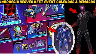 Indonesia Server Next Event Calendar & Rewards Review 🔥 ff indonesia server new event today 🎯