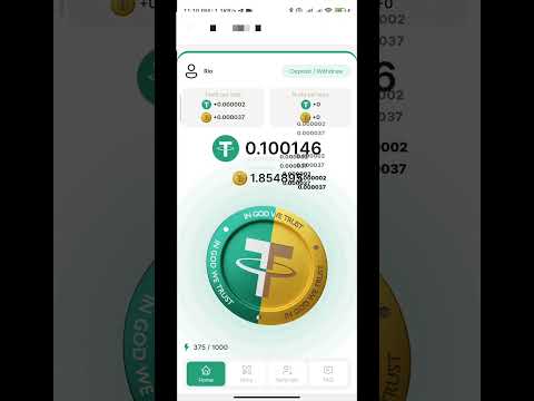 Free USDT MINING APP | FREE USDT EARNING APP | FREE USDT #crypto #usdtmining