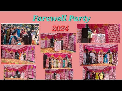 Farewell party 2024#students #youtubevideos #viral