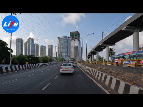 Mumbai 4K - Western Express Highway - Morning Drive