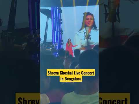 2022 Ganesh Utsav Bengaluru: SHREYA GHoshal Live Concert #shorts