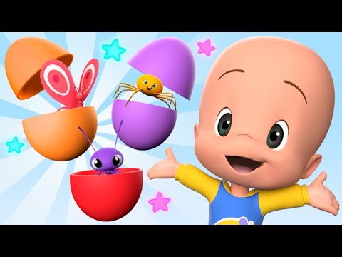 Magical Bugs | Vowels unboxing | Cleo & Cuquin | Kids | Learning