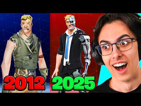 The Evolution Of JONESY Throughout Fortnite History...