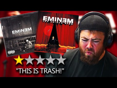 ALL EMINEM ALBUMS RANKED by CRITICS