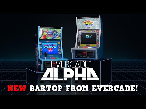 New Evercade Alpha Bartop Arcade