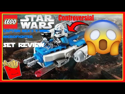 LEGO StarWars 2024 Set Review - Captain Rex's Y-Wing Microfighter (Fries101Reviews)