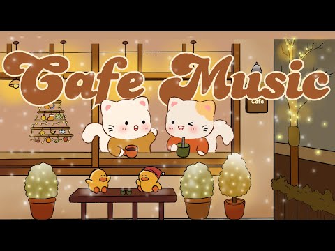 Cafe Music ☕☀️Sunshine ✨1 Hour Cafe Song🧁Stream cafe🍂cute & relaxing🍮 Make Your Day Better