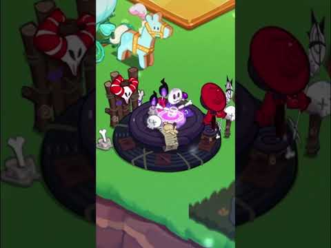 THE SKELETON APPEARS #cookierunkingdom #shorts