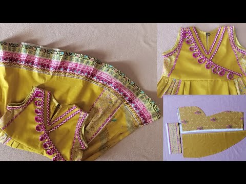 latest and very beaitiful baby frock design || 2024 new frock design cutting & stitching